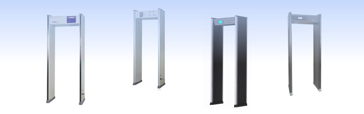 Metal detectors, walk through metal detectors